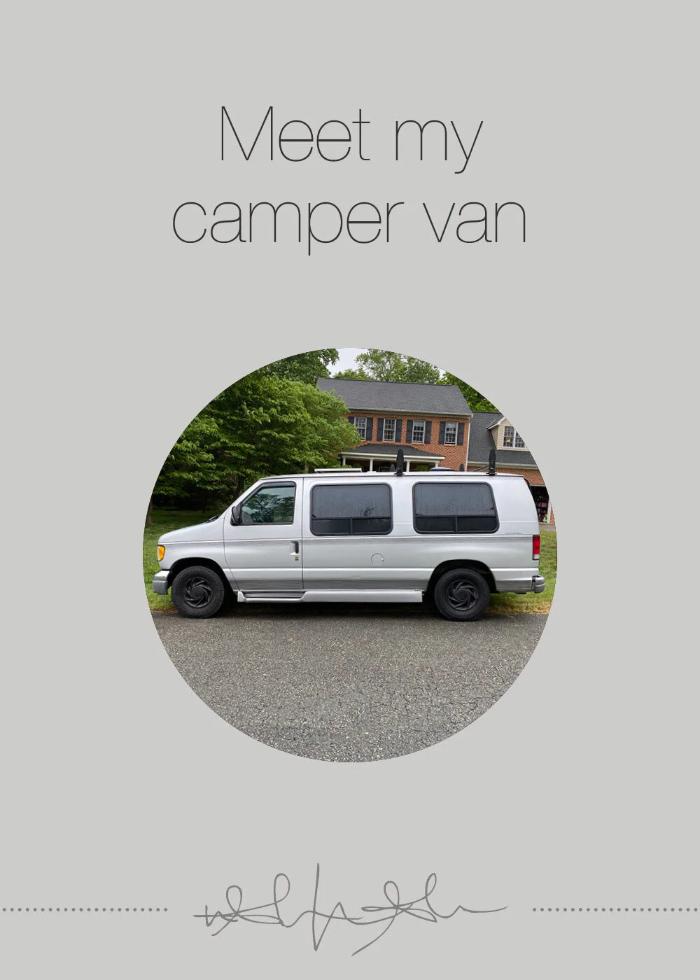 My camper sales van